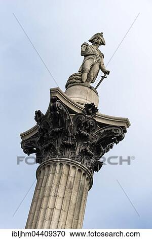 Nelson's Column, Trafalgar Square, London, England, United Kingdom, Europe View Large Photo Image Stock Image - Nelson's Column, Trafalgar Square, London, England, United Kingdom, Europe. Fotosearch