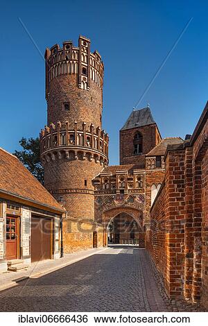 Neustädter Tor, Tangermünde, Saxony-Anhalt, Germany, Europe View Large Photo Image Stock Photograph - Neustädter Tor, Tangermünde, Saxony-Anhalt, Germany, Europe. Fotosearch