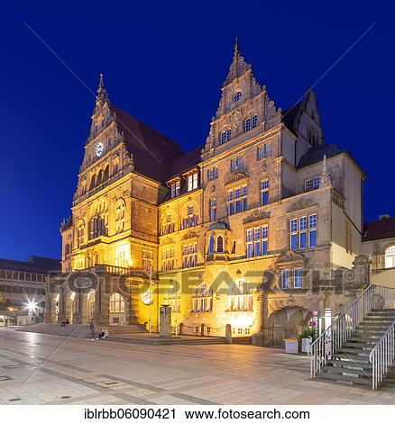 Old City Hall, Bielefeld, East Westphalia, North Rhine-Westphalia, Germany, Europe View Large Photo Image Stock Image - Old City Hall, Bielefeld, East Westphalia, North Rhine-Westphalia, Germany, Europe. Fotosearch
