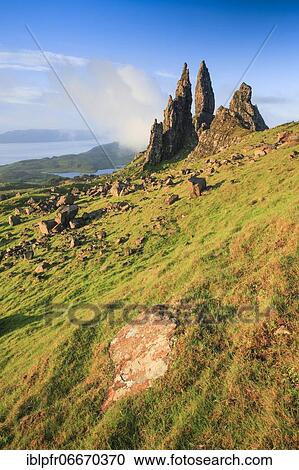 Old Man of Storr, Isle of Skye, Scotland, United Kingdom, Europe View Large Photo Image Stock Image - Old Man of Storr, Isle of Skye, Scotland, United Kingdom, Europe. Fotosearch