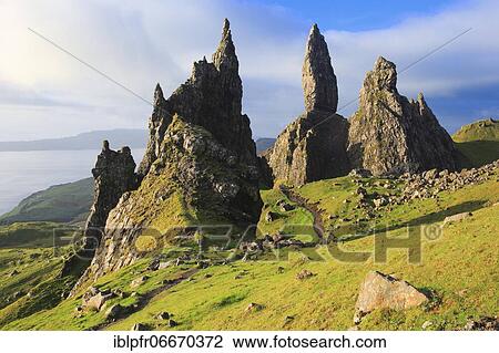 Old Man of Storr, Isle of Skye, Scotland, United Kingdom, Europe View Large Photo Image Stock Image - Old Man of Storr, Isle of Skye, Scotland, United Kingdom, Europe. Fotosearch