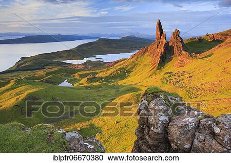 Old Man of Storr, Isle of Skye, Scotland, United Kingdom, Europe View Large Photo Image Stock Image - Old Man of Storr, Isle of Skye, Scotland, United Kingdom, Europe. Fotosearch