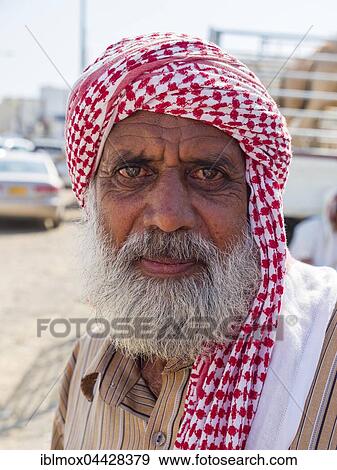 Old man, Omani, Sinaw, Oman, Asia View Large Photo Image Stock Photo - Old man, Omani, Sinaw, Oman, Asia. Fotosearch