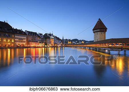 Old Town Lucerne, Switzerland, Europe View Large Photo Image Stock Image - Old Town Lucerne, Switzerland, Europe. Fotosearch