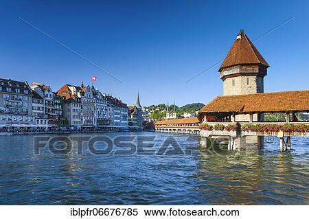 Old Town Lucerne, Switzerland, Europe View Large Photo Image Stock Photography - Old Town Lucerne, Switzerland, Europe. Fotosearch