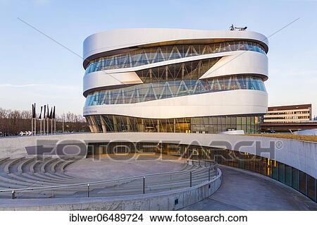 Open-air stage, Mercedes-Benz Museum, Stuttgart, Baden-Württemberg, Germany, Europe View Large Photo Image Picture - Open-air stage, Mercedes-Benz Museum, Stuttgart, Baden-Württemberg, Germany, Europe. Fotosearch