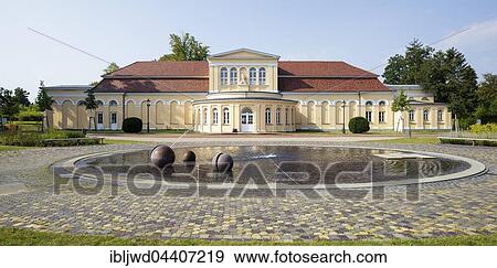 Stock Photo - Orangerie in the Palace Gardens, Neustrelitz, Mecklenburg-Western Pomerania, Germany, Europe. Fotosearch