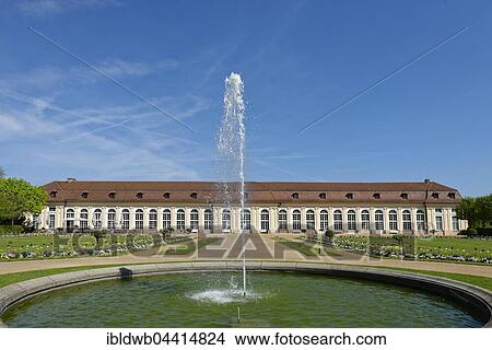 Orangery and fountain, Ansbach Residence, Ansbach, Bavaria, Germany, Europe View Large Photo Image Picture - Orangery and fountain, Ansbach Residence, Ansbach, Bavaria, Germany, Europe. Fotosearch