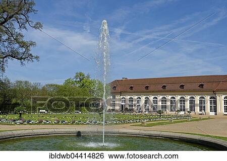 Orangery and fountain, Ansbach Residence, Ansbach, Bavaria, Germany, Europe View Large Photo Image Stock Photograph - Orangery and fountain, Ansbach Residence, Ansbach, Bavaria, Germany, Europe. Fotosearch