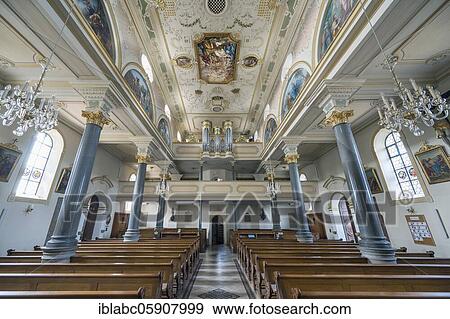 Organ gallery, Church of St. Benedict, Odelzhausen, Upper Bavaria, Bavaria, Germany, Europe View Large Photo Image Stock Photo - Organ gallery, Church of St. Benedict, Odelzhausen, Upper Bavaria, Bavaria, Germany, Europe. Fotosearch
