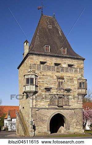 Osthofentor, Soest, North Rhine Westphalia, Germany, Europe View Large Photo Image Stock Photography - Osthofentor, Soest, North Rhine Westphalia, Germany, Europe. Fotosearch