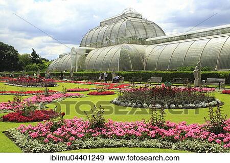 Palm House, Royal Botanic Gardens, Kew, London, England, UK View Large Photo Image Stock Photo - Palm House, Royal Botanic Gardens, Kew, London, England, UK. Fotosearch
