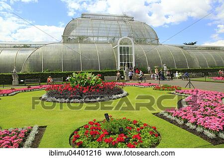 Stock Photograph - Palm House, Royal Botanic Gardens, Kew, London, England, UK. Fotosearch