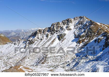 Stock Photo - Parpaner Rothorn, east summit, 2899 m, Grisons Alps, Graubünden, Switzerland, Europe. Fotosearch