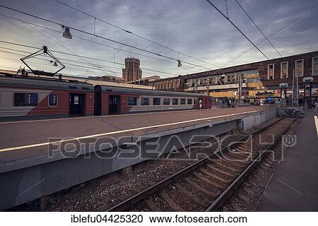 Pavelskaya train station, Moscow, Russia, Europe View Large Photo Image Stock Image - Pavelskaya train station, Moscow, Russia, Europe. Fotosearch