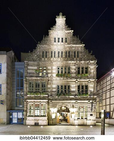 Pied Piper's House, built in 1603, Weser Renaissance, Hamelin, Lower Saxony, Germany, Europe View Large Photo Image Stock Photo - Pied Piper's House, built in 1603, Weser Renaissance, Hamelin, Lower Saxony, Germany, Europe. Fotosearch