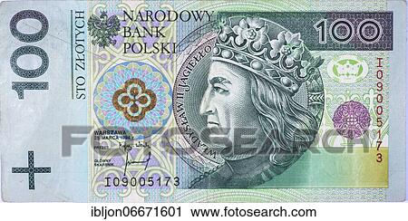 Polish 100 zloty banknote with portrait of king Vladislav ll View Large Photo Image Stock Image - Polish 100 zloty banknote with portrait of king Vladislav ll. Fotosearch