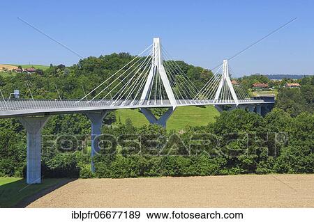 Poya Bridge, Fribourg, Switzerland, Europe View Large Photo Image Stock Photo - Poya Bridge, Fribourg, Switzerland, Europe. Fotosearch