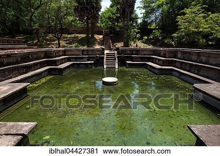 Prince's bath, Kumara Pokuna, Sacred City, Polonnaruwa, North Central Province, Sri Lanka, Asia View Large Photo Image Stock Image - Prince's bath, Kumara Pokuna, Sacred City, Polonnaruwa, North Central Province, Sri Lanka, Asia. Fotosearch