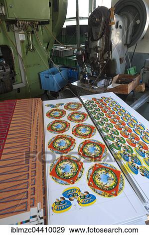 Printed Tin Toy metal plates from the 1950s, behind the squeezing machine, tin toys, Emskirchen, Brunn, Upper Franconia, Bavaria, Germany, Europe View Large Photo Image Stock Photo - Printed Tin Toy metal plates from the 1950s, behind the squeezing machine, tin toys, Emskirchen, Brunn, Upper Franconia, Bavaria, Germany, Europe. Fotosearch