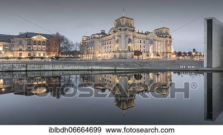 Reichstag with waving German flag at the Spree, government quarter, Berlin, Germany, Europe View Large Photo Image Stock Photo - Reichstag with waving German flag at the Spree, government quarter, Berlin, Germany, Europe. Fotosearch