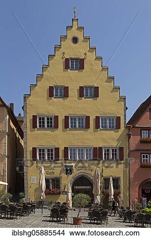 Restaurant at the market place, old town, Rothenburg ob der Tauber, Middle Franconia, Bavaria, Germany, Europe View Large Photo Image Picture - Restaurant at the market place, old town, Rothenburg ob der Tauber, Middle Franconia, Bavaria, Germany, Europe. Fotosearch