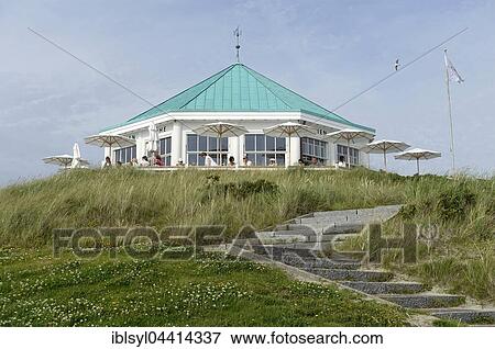 Restaurant Marienhöhe, Norderney, Lower Saxony, Germany, Europe View Large Photo Image Stock Photo - Restaurant Marienhöhe, Norderney, Lower Saxony, Germany, Europe. Fotosearch