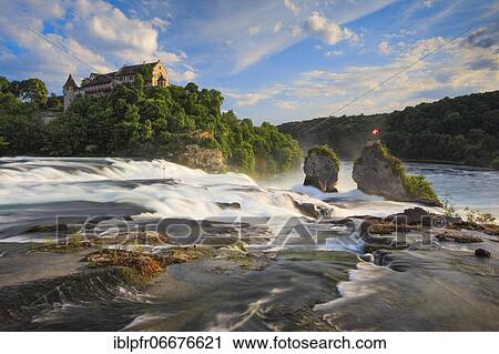 Rhine Falls, Switzerland, Europe View Large Photo Image Stock Image - Rhine Falls, Switzerland, Europe. Fotosearch