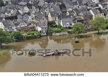 River Moselle, flooded, ferry dock, Pünderich, Rhineland-Palatinate, Germany, Europe View Large Photo Image Stock Image - River Moselle, flooded, ferry dock, Pünderich, Rhineland-Palatinate, Germany, Europe. Fotosearch