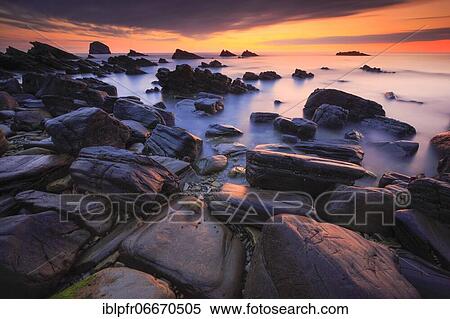 Rocky coast in northwest Scotland, Great Britain View Large Photo Image Stock Photography - Rocky coast in northwest Scotland, Great Britain. Fotosearch