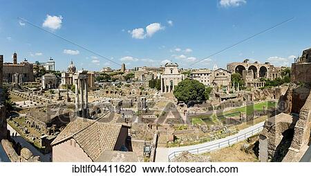 Stock Image - Roman Forum, Rome, Italy, Europe. Fotosearch