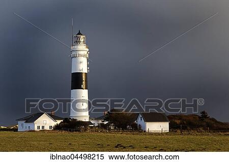 Rotes Kliff lighthouse, Kampen, Sylt, Schleswig-Holstein, Germany, Europe View Large Photo Image Stock Photography - Rotes Kliff lighthouse, Kampen, Sylt, Schleswig-Holstein, Germany, Europe. Fotosearch