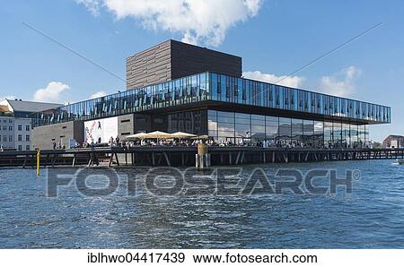 Royal Danish Playhouse, inner harbour, architects Lundgaard and Tranberg, Copenhagen, Denmark, Europe View Large Photo Image Stock Photo - Royal Danish Playhouse, inner harbour, architects Lundgaard and Tranberg, Copenhagen, Denmark, Europe. Fotosearch