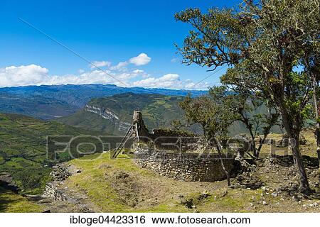 Ruins of round house, Kuelap fortress, Chachapoyas, Luya Province, Andes, Peru, South America View Large Photo Image Stock Photograph - Ruins of round house, Kuelap fortress, Chachapoyas, Luya Province, Andes, Peru, South America. Fotosearch