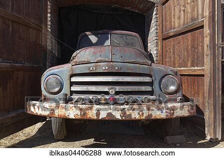 Rusted vintage Opel Blitz 1960, in opening of a garage, Niederrhein, North Rhine-Westphalia, Germany, Europe View Large Photo Image Stock Photo - Rusted vintage Opel Blitz 1960, in opening of a garage, Niederrhein, North Rhine-Westphalia, Germany, Europe. Fotosearch