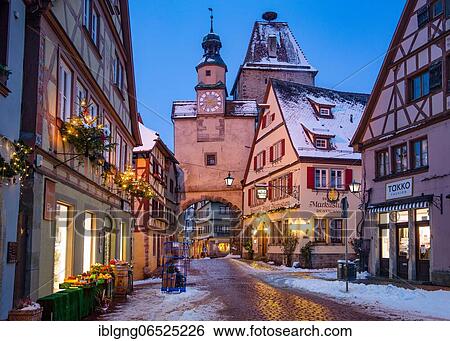 Rödergasse with Markusturm and Röderbogen, Rothenburg ob der Tauber, Old Town, Tauber Valley, Romantic Road, Middle Franconia, Franconia, Bavaria, Germany, Europe View Large Photo Image Stock Photograph - Rödergasse with Markusturm and Röderbogen, Rothenburg ob der Tauber, Old Town, Tauber Valley, Romantic Road, Middle Franconia, Franconia, Bavaria, Germany, Europe. Fotosearch
