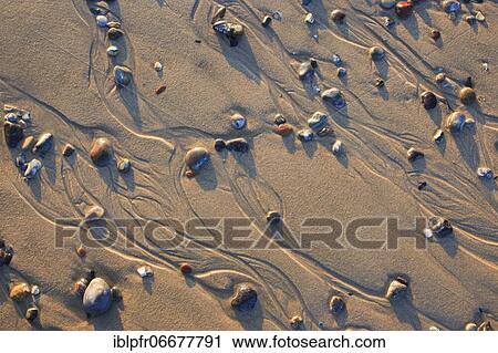 Stock Image - Sand and stones, Germany, Europe. Fotosearch