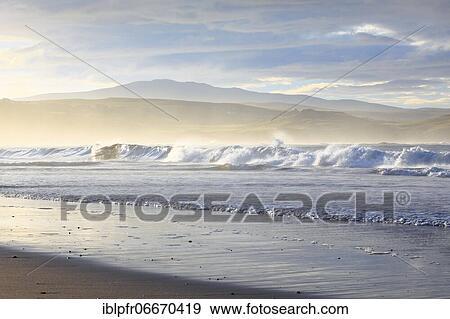 Sandy beach beach coast, Sutherland, Scotland View Large Photo Image Stock Photo - Sandy beach beach coast, Sutherland, Scotland. Fotosearch