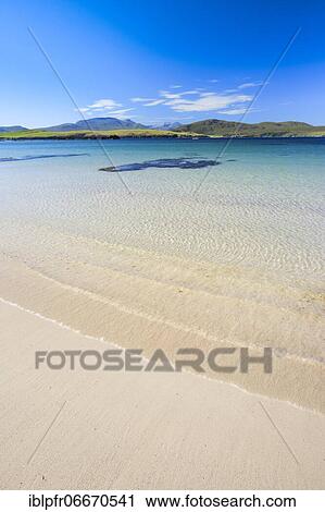 Sandy beach beach on the north coast, Scotland, Great Britain View Large Photo Image Stock Image - Sandy beach beach on the north coast, Scotland, Great Britain. Fotosearch