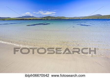 Sandy beach beach on the north coast, Scotland, Great Britain View Large Photo Image Stock Image - Sandy beach beach on the north coast, Scotland, Great Britain. Fotosearch