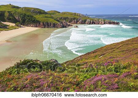 Sangobeg Bay, Sutherland, Scotland View Large Photo Image Stock Photograph - Sangobeg Bay, Sutherland, Scotland. Fotosearch