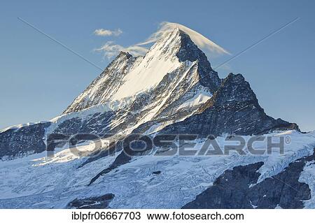 Schreckhorn, 4078 m, Bern, Switzerland, Europe View Large Photo Image Stock Image - Schreckhorn, 4078 m, Bern, Switzerland, Europe. Fotosearch
