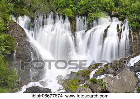 Picture - Seven wells, Simmental, Bern, Switzerland, Europe. Fotosearch