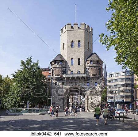 Severinstorburg, old city gate, Severinsviertel, Altstadt-Süd, Cologne, North Rhine-Westphalia, Germany, Europe View Large Photo Image Stock Image - Severinstorburg, old city gate, Severinsviertel, Altstadt-Süd, Cologne, North Rhine-Westphalia, Germany, Europe. Fotosearch