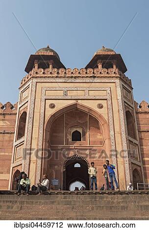 Shahi Darwaza, King's Gate, Royal Gate, Fatehpur Sikri, India, Asia View Large Photo Image Stock Image - Shahi Darwaza, King's Gate, Royal Gate, Fatehpur Sikri, India, Asia. Fotosearch