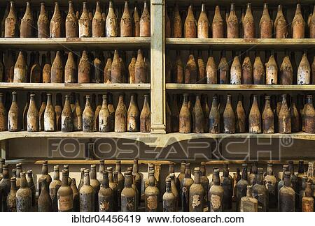 Showroom with old dust covered sherry bottles, winery Bodega Gonzalez Byass, Jerez de la Frontera, Cadiz province, Andalusia, Spain, Europe View Large Photo Image Stock Photo - Showroom with old dust covered sherry bottles, winery Bodega Gonzalez Byass, Jerez de la Frontera, Cadiz province, Andalusia, Spain, Europe. Fotosearch