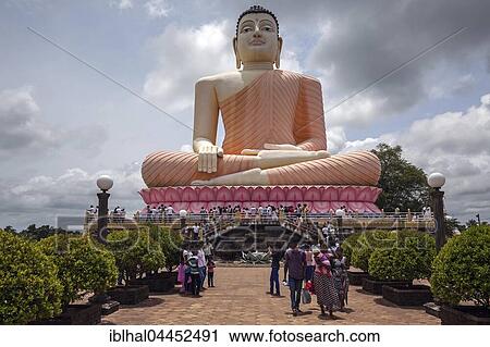 Sitting Buddha statue, Kande Viharaya Temple, Aluthgama, Western Province, Sri Lanka, Asia View Large Photo Image Stock Image - Sitting Buddha statue, Kande Viharaya Temple, Aluthgama, Western Province, Sri Lanka, Asia. Fotosearch