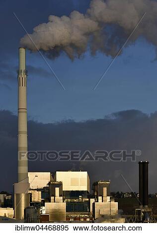 Smoke from chimney, EnBW power plant and waste incineration plant in Stuttgart-Münster, Stuttgart, Baden-Württemberg, Germany, Europe View Large Photo Image Stock Photography - Smoke from chimney, EnBW power plant and waste incineration plant in Stuttgart-Münster, Stuttgart, Baden-Württemberg, Germany, Europe. Fotosearch