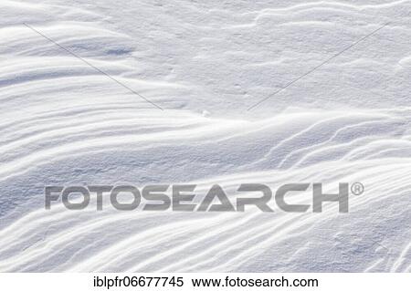 Stock Photography - Snow detail, Switzerland, Europe. Fotosearch