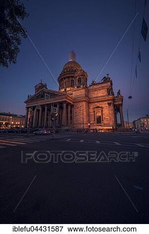 St Isaac's Cathedral, St Petersburg, Russia, Europe View Large Photo Image Stock Photo - St Isaac's Cathedral, St Petersburg, Russia, Europe. Fotosearch